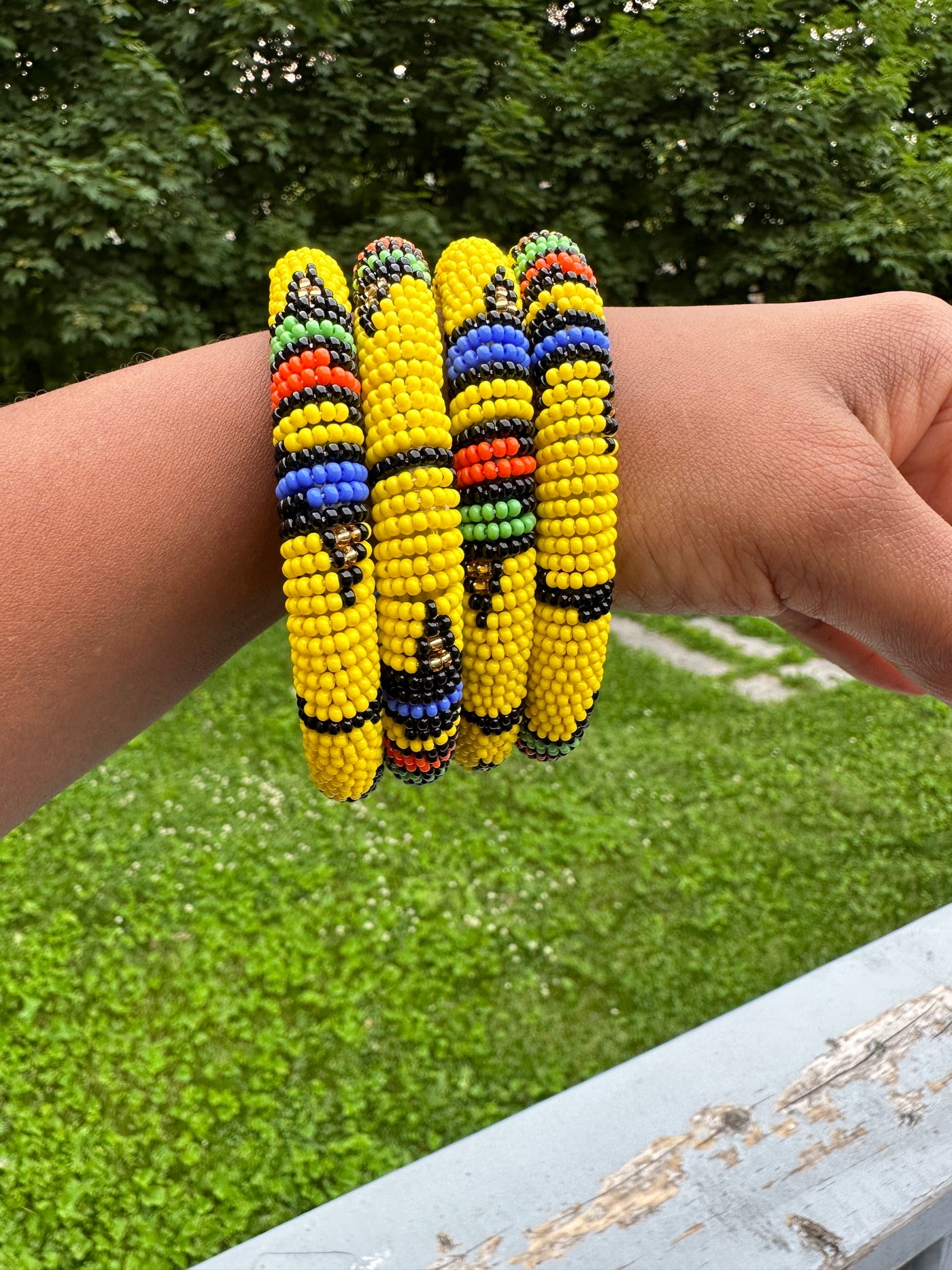 Masai handmade beaded bracelets