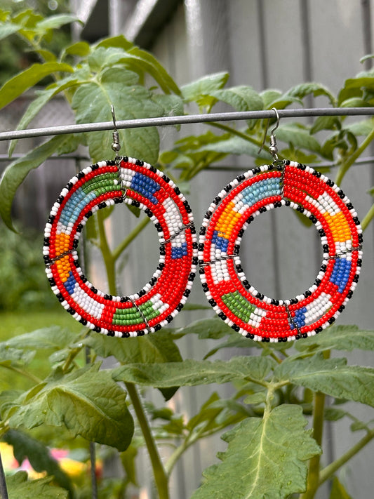 Beaded Maasai Earrings